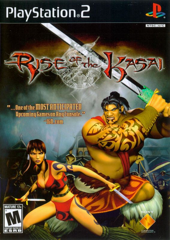 Rise of the Kasai box art for Playstation 2